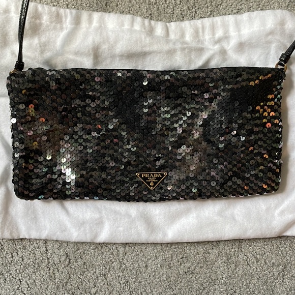 Prada, Vintage shoulder bag/clutch. - Picture 2 of 9